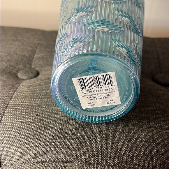 Starbucks Holographic Blue Tumbler - Picture 3 of 4